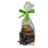 Sachet de mini-tablettes chocolat lait, noir et ambre - 120g