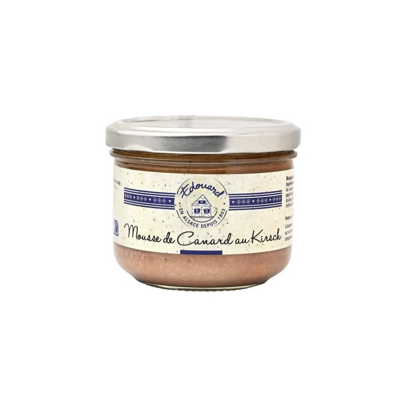 Mousse de canard au kirsch - 180g