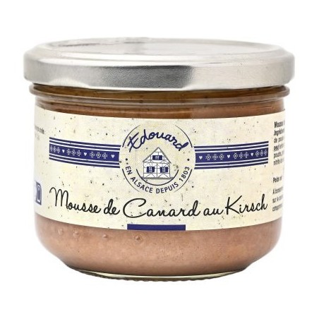 Mousse de canard au kirsch - 180g