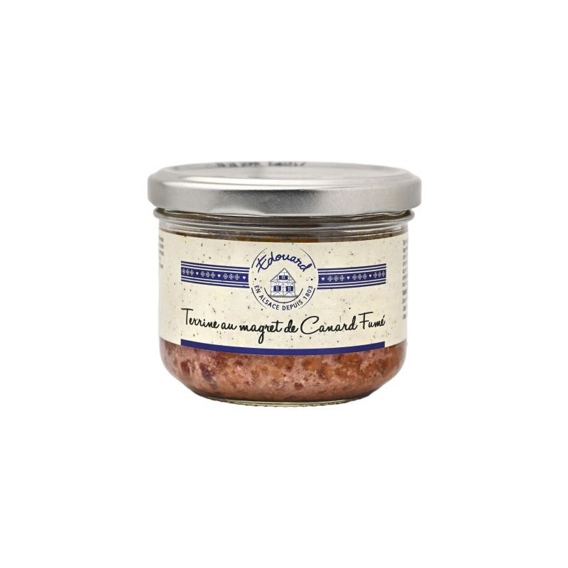 Terrine magret de canard fumé - 180g