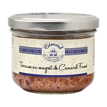 Terrine magret de canard fumé - 180g