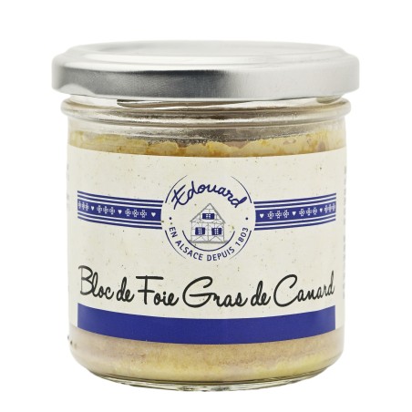 Bloc de foie gras de canard - 120g