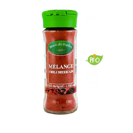 Épices chili mexicain Bio - 40g