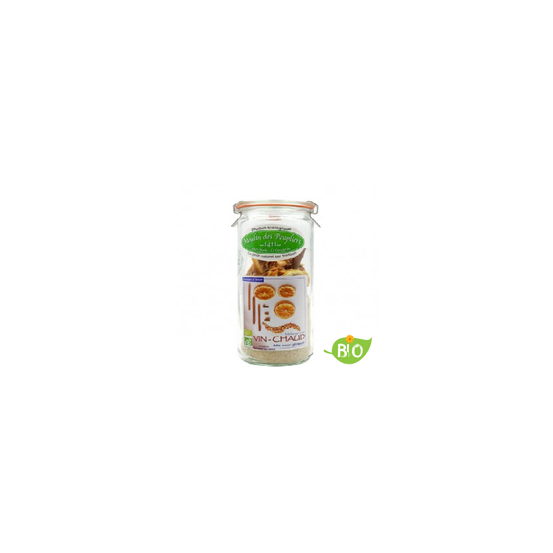 Epices pour Vin Chaud BIO- Pot en Verre - 115g