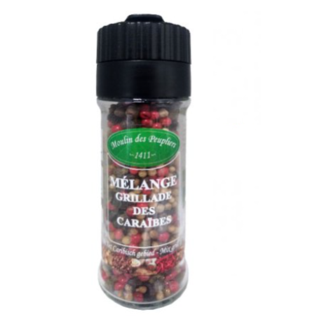 Mélange grillades des Caraïbes en moulin - 28g