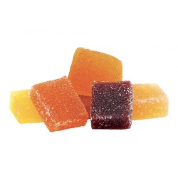 Coffret de pâtes de fruits fraise, framboise, mangue, poire - 340g
